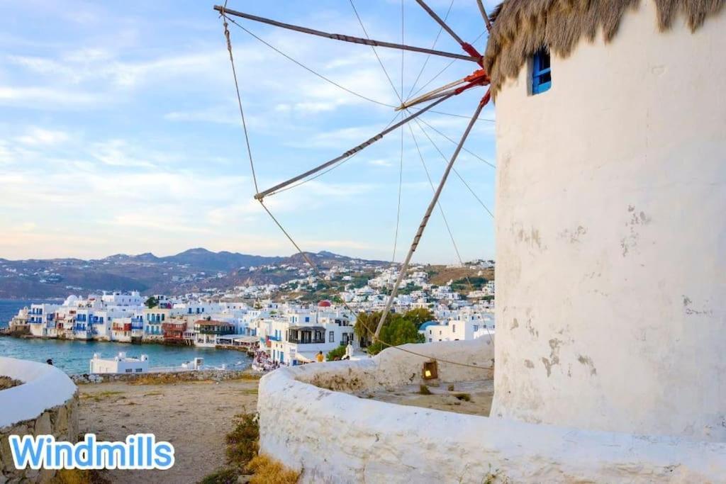 'Nepheli' Mykonean Suite Ornos  Exteriér fotografie
