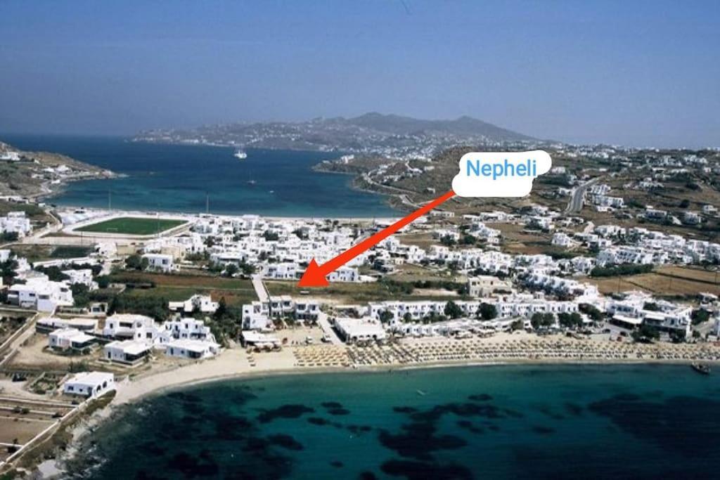 'Nepheli' Mykonean Suite Ornos  Exteriér fotografie